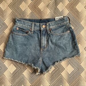 Pink VS High Waisted Cut Off Shorts